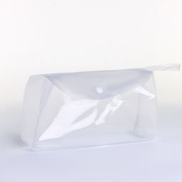 Цена за 2 шт. Косметичка на кнопке для бассейна, с ручкой, прозрачная