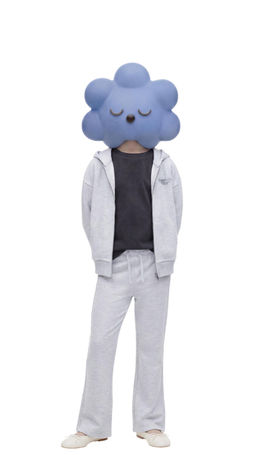 SUDADERA CAPUCHA TEXRO RELIEVE / Gris vigor? - Zara фото 7