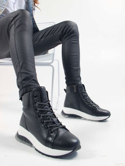 Ботинки 311.AVATARbl. Черный макс/Байка