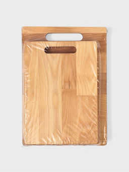 Набор разделочных досок, 2 шт., 24×17 см, 20.5×14.5 см, дерево берёза, пропитаны минеральным маслом