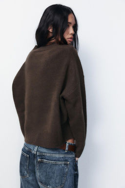 SOFT PLAIN KNIT SWEATER - Zara фото 39