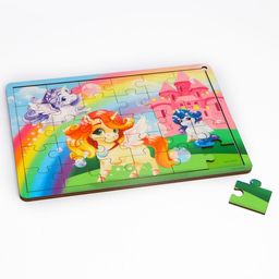 Пазл Любимые лошадки с подсказкой - Лесная мастерская фото 7