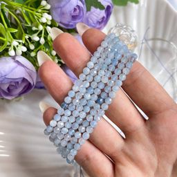 Бусины для украшений из Аквамарина 39 см