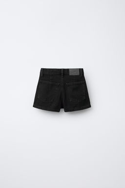 STUDDED DENIM BERMUDA SKIRT - Zara фото 2