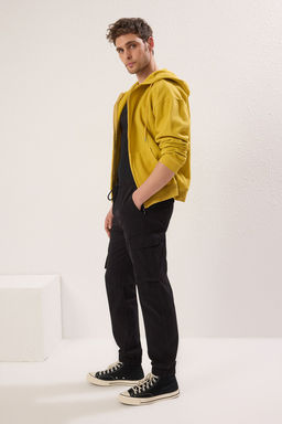 TRENDYOL MAN Siyah Jogger Kargo Cepli Gabardin Kumas Rahat Pamuklu Pantolon TMNSS25PL00027 - Trendyolmilla фото 6