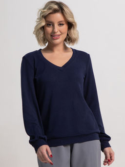 Джемпер трикотажный Мелоди (синий) Б15269-50М - Lt collection фото 7