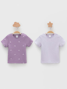 К 302521-2уп/фиолетовый Н063,сиреневый Н072, набор фуфайка