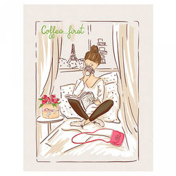 Кухонный комплект "Девочки-1": полотенце вафельное 50х60см - набор 2шт, "Домашняя мода" (Россия)