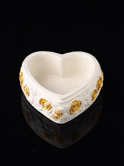 Набор: фигурка Ангел и сердце, подставка для мелочей, 12?20?10 см