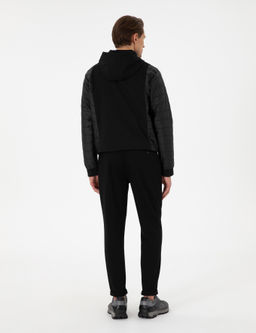 Siyah Slim Fit Nerv_rl_ Duble Pa_a E_ofman Alt_