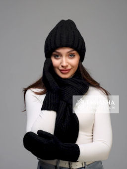 Комплект Грация new (шапка+шарф+варежки)