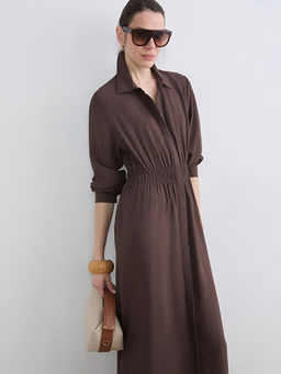 Belden Oturtmal? G?mlek Elbise