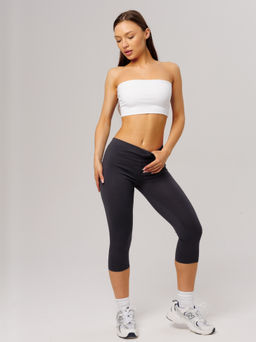 Трикотажные женские бриджи LINGEAMO графит КБ-24 (33)  фото 9