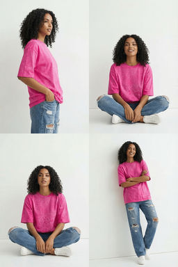 14502 футболка женская оверсайз