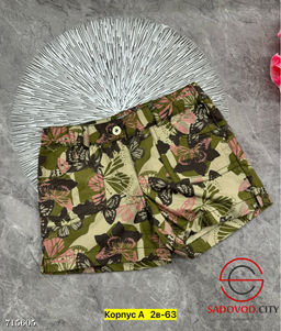 Джинсовые шорты для девочки - Bruno фото 3