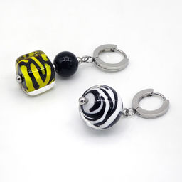 Серьги из муранского стекла SAFARI LS3450 - Vloes фото 2