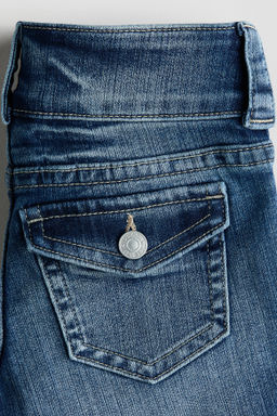 Bootcut Leg Low Jeans