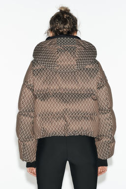 ANORAK ACOLCHADO 80% PLUM?N 20% PLUMA WATER RESISTANT WINDPROOF RECCO® TECHNOLOGY SKI COLLECTION / Beige-marro - Zara фото 6