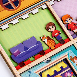 Рамка-вкладыш Дом - Лесная мастерская фото 6