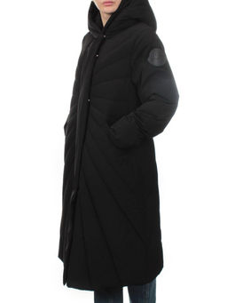 H265 BLACK Пальто зимнее облегченное женское (150 гр. холлофайбер)