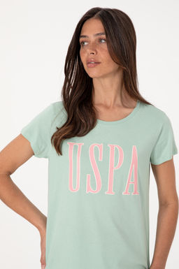 Kad_n Su Ye_ili Bisiklet Yaka Ti__rt Sepette S_rpriz _ndirim - U.s. polo assn фото 2