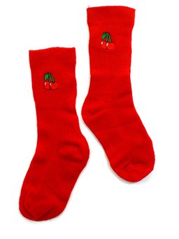 Детские носки 3-5 лет 15-18 см Fruit Вишенки - Krumpy фото 3