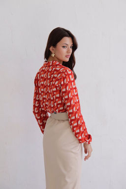 Блуза с английским воротником - Martichelli фото 43