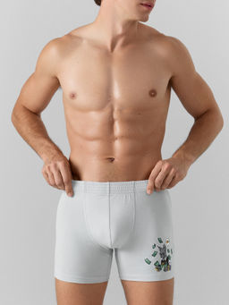 Цена за 2 штуки! Трусы боксеры мужские с рисунком - Mark formelle фото 2