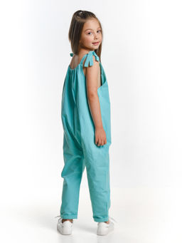 Комбинезон для девочки UD 7166 бирюза - Mini maxi фото 3
