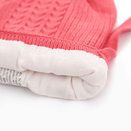 Шапка для девочки, цвет вишнёвый, размер 50-52 (3-5 лет)