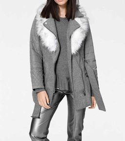 Пальто-куртка, серый - Heine фото 6