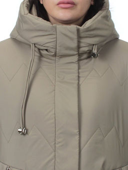 957 KHAKI Куртка зимняя женская (верблюжья шерсть)