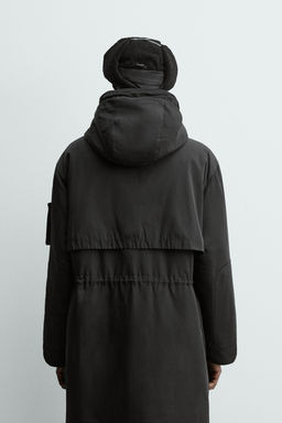 WATER-REPELLENT PADDED TECHNICAL PARKA
