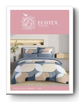 Постельное белье БЛУМ 2сп Max (простыня на резинке 160х200) + 4 наволочки - Ecotex фото 6