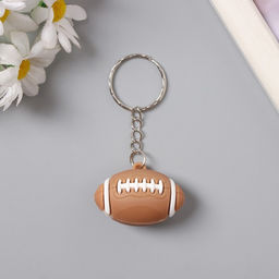 Цена за 12 шт. Брелок для ключей на кольце «Спорт», резина, 3.5×2.5×1.5 см, МИКС