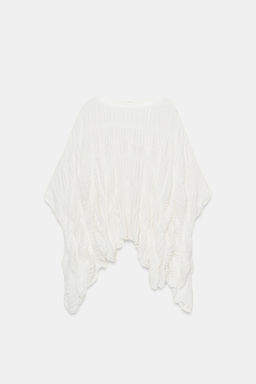 TOP CAPA TEXTURA / Blanco - Zara фото 6