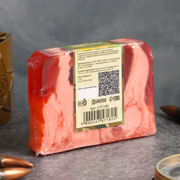 Цена за 2 шт. Мыло косметическое Добропаровъ "23 февраля" шоколад, масло какао, 80 г