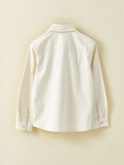 Basic Gabardin Uzun Kollu Erkek ?ocuk G?mlek - Waikiki фото 2