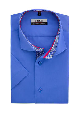 Сорочка мужская короткий рукав GREG 230/109/AZ/ZS/P/1  фото 5