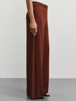 Трикотажные брюки прямого кроя / Zarina фото 3