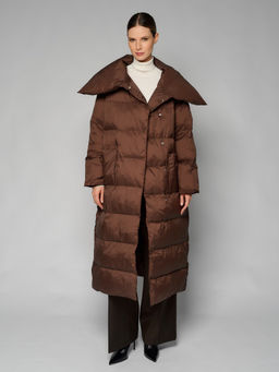 Пальто женское 12411-23039 brown