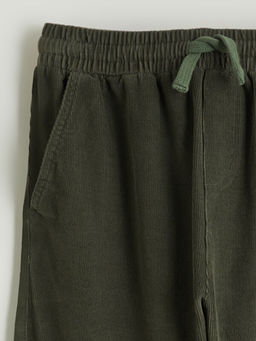 Beli Lastikli Kadife Erkek ?ocuk Pantolon