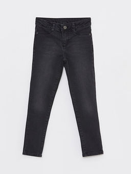 Basic K?z ?ocuk Jean Pantolon