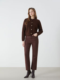 Bisiklet Yaka Kad?n Triko H?rka