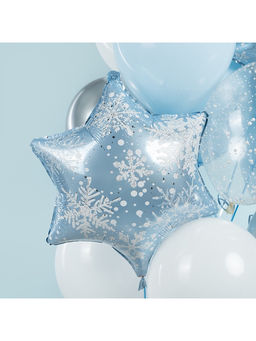 Воздушный шар фольгированный 19" «Снежинка»