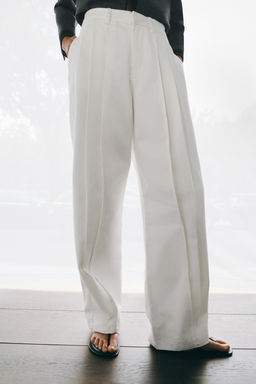 PANTAL?N BARREL ZW COLLECTION / Blanco