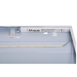 ULP-Q105 6060-72W/4000K WHITE Светильник светодиодный потолочный универсальный. Белый свет (4000K). Рассеиватель призма. Встроенный и/п. Корпус белый. ТМ Volpe