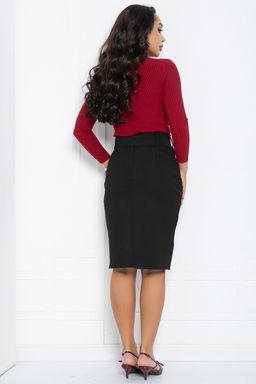 Юбка Жанетта (черная) Ю12356-18 - Lt collection фото 2