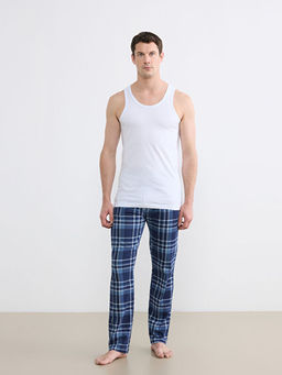 Standart Kal?p Ekose Erkek Pijama Alt?