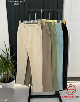 Хлопковые легкие летние брюки